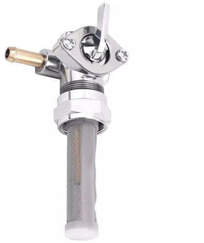 WPHYGMK Pezzi di Ricambio per motociclette Rubinetto Destro da 22 mm for Serbatoio Benzina, Interruttore di intercettazione del Carburante for Harley 62167-81 Riparazioni Facili