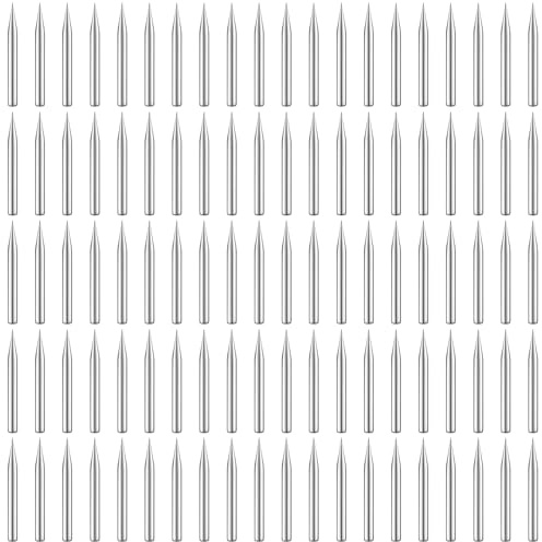 Kingdder 100 Pcs Steel Phonograph Needles Replacement Record Player Stylus | Turntable Needles, Universal Size, Loud Tone Stylus, for Antique Turntable, Phonographs, Record Player