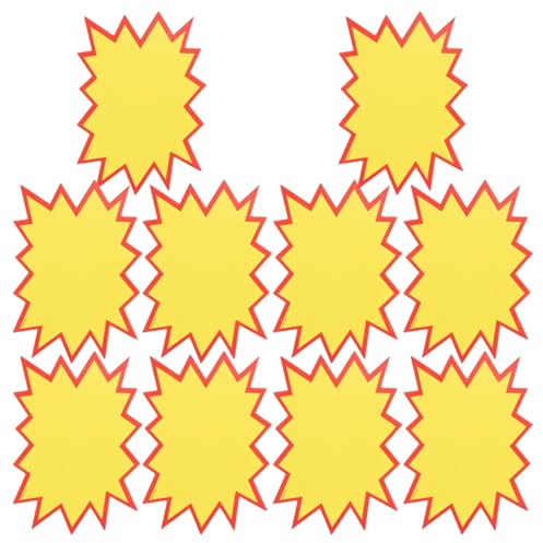 Sonderangebotsaufkleber, Flohmarkt-Aufkleber, Papier-Preisetiketten, 100 Stück, mehrfarbig