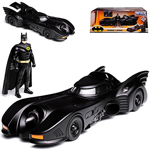 Batmobile und Batman Batman Returns 1989 mit Figur 1/24 Jada Modell Auto