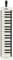 Yamaha P-37EBK Pianica - Portable 37 Key Melodica with Mouthpiece and Carrying Case for Adult Beginners and Restarters, in Black