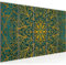 Runa Art Bild Mandala Abstrakt Wandbilder auf Vlies Leinwand 5 Teilig Wanddekoration Wohnzimmer Schlafzimmer 107456b