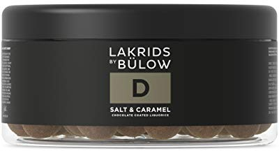 LAKRIDS BY BÜLOW - D - Salt & Caramel - 550g - Dänische Gourmet Lakritz-Kugeln - Süßer Lakritzkern umhüllt von Karamell-Schokolade & Meersalz