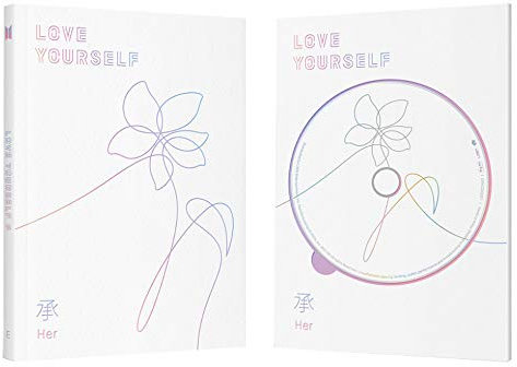 BTS 5th Mini Album Love Yourself 承 'HER' (Incl. One Random Acrylic Photocard) (Ver E)