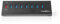 Nedis UHUBUP3810BK hub & concentrateur USB 3.2 Gen 1 (3.1 Gen 1) Micro-B 5000 Mbit/s Noir