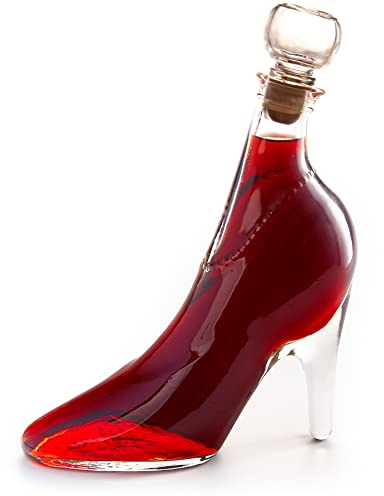 Sour Cherry Vodka Gift | Shoe Shaped Glass Bottle | 350ml | 16%