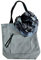 Antonio Trendiger Damen Shopper in Set mit Halstuch (Grau)