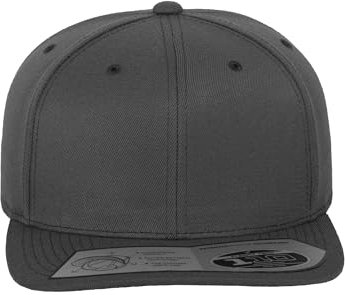 Flexfit Unisex 110 Fitted Snapback Darkgrey, one Size