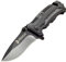 KEENSUN Klappmesser schwarz_2 Einhandmesser Survival Taschenmesser Outdoor Campingmesser Messer