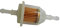 GREENSTAR - Kraftstofffilter – für Rasenmäher KOHLER/TORO/andere – ersetzt Originalteil 2505003, 71-5960 – Durchmesser: 38 mm – L: 110 mm – Eingangsdurchmesser: 6,35 & 7,94 mm