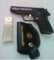 PPK Walther klein Deko Replica Pistole Waffe 1 zu 2 aus Metall NEU