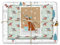 dabelino® Geschenkpapier Set Weihnachten Hunde, umweltfreundlich: 4 Bögen + 1 Karte (Mops, Dackel, Schäferhund, labrador, nachhaltig, Recyclingpapier, Hundemotiv)