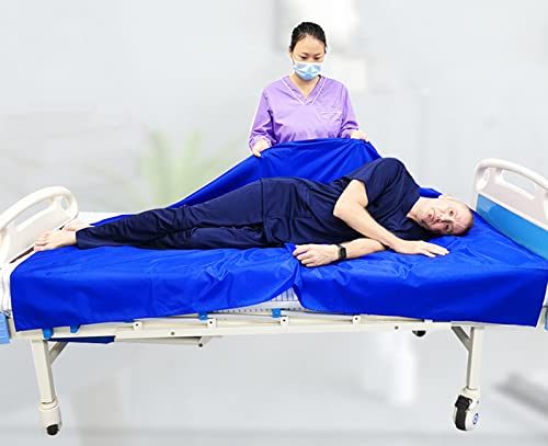Schiebeblatt Wiederverwendbares Gleittuch für Betttransfer, Verwendung bei Transferhilfe, bariatrischer, Transfer für ältere Menschen Krankenhäuser und häusliche Pflege glattes Gleitblatt, 200 x 140cm