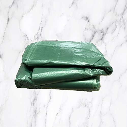 Venuscello® 50 x Wheelie Bin Liners Rubble Builders Refuse Sacks Green Waste Bin Rubbish Bags for Construction, Bio Hazard & Medical Wastage - 30 x 46 x 54