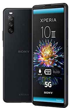 Sony Xperia 10 III 15,2 cm (6) Double SIM Hybride Android 11 5G USB Type-C 6 Go 128 Go 4500 mAh Noir (Reconditionné)