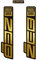 Adesivi compatibili con forcella bici Rock Shox Zeb Ultimate 2021