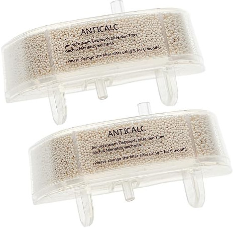 vhbw 2x Filtro anti-calcare compatibile con Rowenta Steam Power RY6535, RY6535WI 4Q0, RY6537 pulitore a vapore