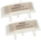 vhbw 2x Filtro anti-calcare compatibile con Rowenta Steam Power RY6535, RY6535WI 4Q0, RY6537 pulitore a vapore
