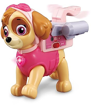 VTech - Skye Mascota interactiva ¡Al Rescate! Juguete para niños +3 años, Completa Las misiones de Rescate, Versión ESP