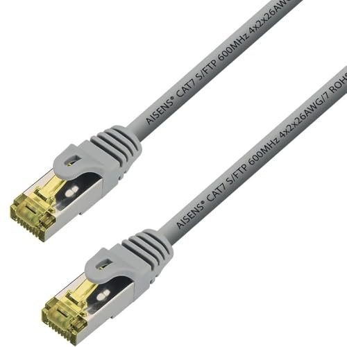 Levitantes Cable de Red RJ45 Cat.7 S/FTP 600 MHz LSZH - Ideal para redes de alta velocidad y conexiones seguras en entornos profesionales.