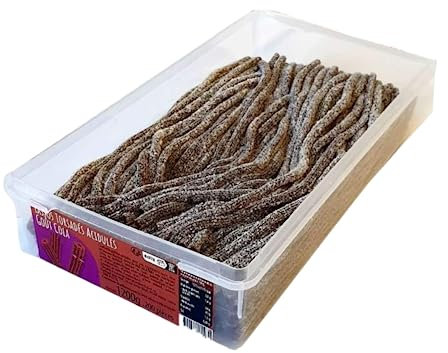 Lassos Gelee-Süßwaren, verdreht, Cola Tubo, 200 Stück