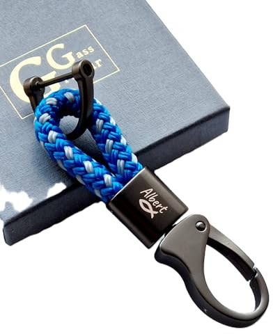 Schlüsselanhänger, Segeltau, 8mm,Kommunion, Taufe, Firmung,Konfirmation, Karabiner, Gravur, personalisiertes Geschenk, Vatertag, Hochzeit