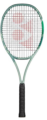 YONEX Tennisracket 97 sq. in. Olivgrün, 4_1/2 Grip, 309 g, 68.6 cm, Fortgeschrittene, Graphitrahmen, 16/19 Saitenmuster