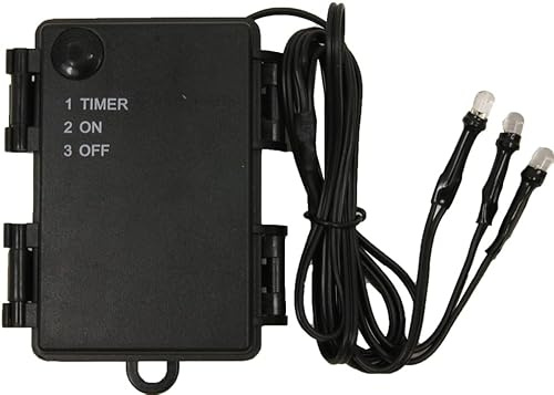 FADEDA Batteriebox f. 3X AA, ON/Off/Timer mit 3 LED/Höhe:100 cm/handbemalt/detailgetreue Krippen Figuren - Weihnachten Tisch Dekoration Krippe Zubehör