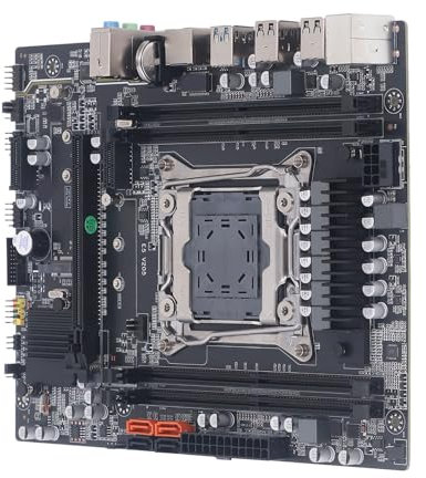 Gaming-Motherboard für E5 2678 2680 V3 V4 CPU, Starke Kompatibilität, 128 GB DDR4-Speicher, USB 3.0-Anschlüsse, Anschlüsse, Stabile Leistung