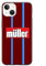 A Villa Retro 1994 Muller Football Shirt Hard Silicone Rubber Phone Case Cover for iPhone 7 8 XR 11 12 13 14 15 SE (iPhone XR)
