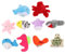 Vaguelly Fingerpuppen Fisch Und Hai 30 STK Tierpuppen Fingerpuppe Fingerspielzeug Für Kinder Puppen Für Kinder Puppentheater Für Kinder Marionette Utensilien Kuscheltier Meer