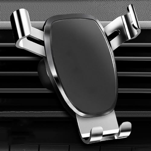 VUXLZDOM Auto Handy KFZ Halterungen für-Holden Ute (2013-2018), Universal 360 ° Einstellbar Lüftungsschlitz Autohalterung Handyhalterung,Silver-Frosted