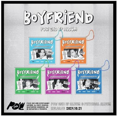POW 2nd EP Album+Folded Poster (Random ver, + 1 Folded Poster)