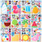 JOYIN 36 Stück Tier Aufkleber Kinder, Sticker Aufkleber Set, Make-a-Face Aufkleber, Kleine Geschenke für Kinder, Kindergeburtstag Gastgeschenke, Mitgebsel Kindergeburtstag ab 3 Jahren(Sommer)