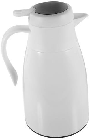 FELTECHELECTR Borraccia Termica Capacità Con Fodera Per Calda e Caffè Design Elegante e Resistente Per Uso Domestico e Viaggi Perla