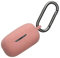 kwmobile Silicone Carry Case Compatible with JBL Live Pro 2 TWS Cover - Embossed Soft Rubber Pouch - Embossed Pattern