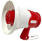 Sharplace Megaphone -Sprecher, Megaphone Bullhorn Toy, tragbarer Lautsprecher, Handheld -Verstärker für Cheerleading -Fans, Verkaufsbohrer, Rot