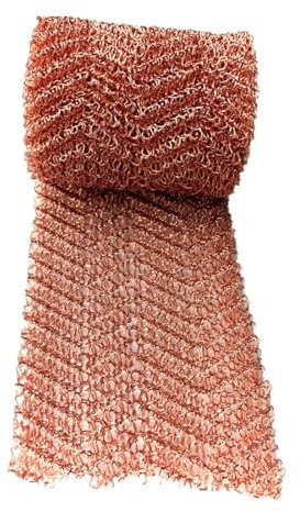 Schneckenschutz, Kupferdraht Gegen Schnecken Hochbeet 12.7cm Breite, Kupferband Schneckenzaun Metall, Kupfernetz Zaun Anti Nacktschnecken Abwehr, Doppelschicht Schneckenabwehr Kupferzaun (12.7cmx6M)