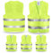 PORFOYO Gilet Jaune Adulte: 5 Pièces Gilet Jaune Voiture, Gilet Réfléchissant, Gilet Fluorescent De Sécurité, Gilet de Sécurité Reflechissant, Gilet Haute Visibilité Homme Femme pour Conducteurs