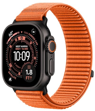 DMVEIMAL Sport Loop Nailon Correas para Apple Watch Band 49mm 46mm 45mm 44mm 42mm(Series 3/2/1) Mujer Hombre,Trail Deportiva Correa Repuesto para iWatch Series 11 10 9 8 7 6 5 4 SE/Ultra 3/2/1