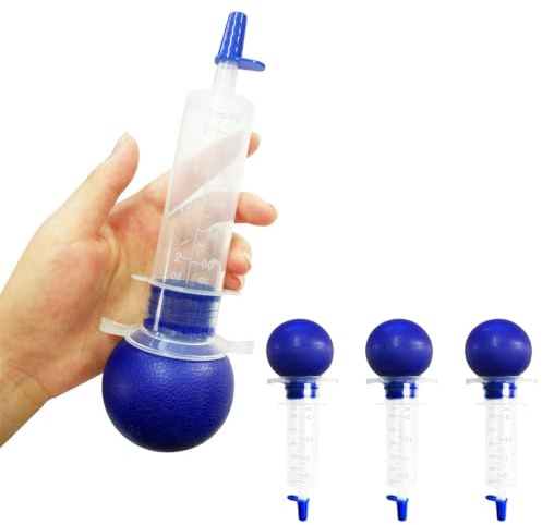 3er Set Analdusche für Männer und Frauen – Vaginal- und Analspülung Klistier Set mit Duschdüse, Intimreinigung für Analverkehr Vaginalhygiene