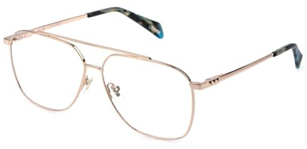 Police Eyeglasses VPLT06 08FC ORO RAMATO LUCIDO 59/12/140 Woman