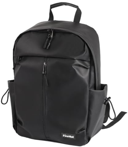 FireMat Feuerfester Outdoor-Rucksack Wasserfest – Gepolstert, Leicht & Vielseitig, Robuster Outdoor-Rucksack für Sport, Reisen, Angeln, Alltag und Notfälle