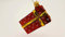 Hanco Geschenk rot-Gold Design 2258.05 - Christbaumschmuck aus Glas