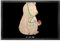 Mr. & Mrs. Panda 50 x 75 cm Fußmatte Bär Arzt - Geschenk, Teddy, Türvorleger, Gummimatte, Schmutzfangteppich, Fußabstreifer außen, Ärztin, Doktorin,