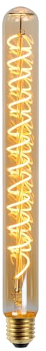 LUCIDE T32 - Glühfadenlampe - Ø 3,2 cm - LED Dim. - E27-1x4,9W 2200K - Amber