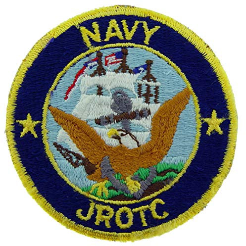 US Navy USN Junior Reserve Officer's Training Corps JROTC bestickter Aufnäher mit Bügelkleber