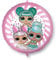 Offizieller LOL Surprise-Ballon bunt 46 cm - Multicolore
