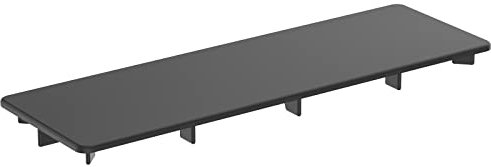 Ideal Standard - Ultra Flat New, Copripiletta in finitura per piatto doccia, Tappo scarico doccia originale, Nero seta