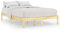 vidaXL Kiefer Massivholzbett Bettgestell Bett Holzbett Doppelbett Futonbett Bettrahmen Schlafzimmerbett Schlafzimmermöbel 140x200cm